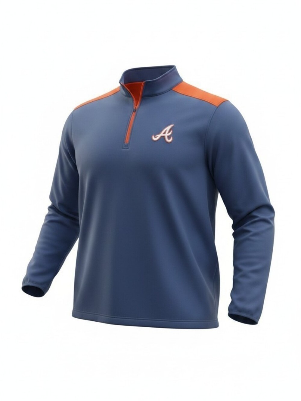 Atlanta Braves 3XL/3TG/3EG Quarter Zip Pullover
